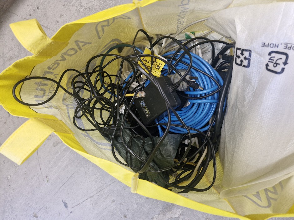 Bags of cables