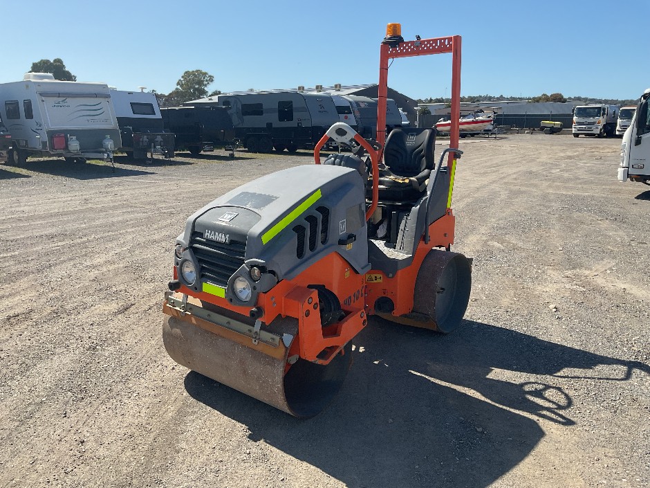 2017 Hamm HD 10C Tandem Double-Drum Vibratory Roller
