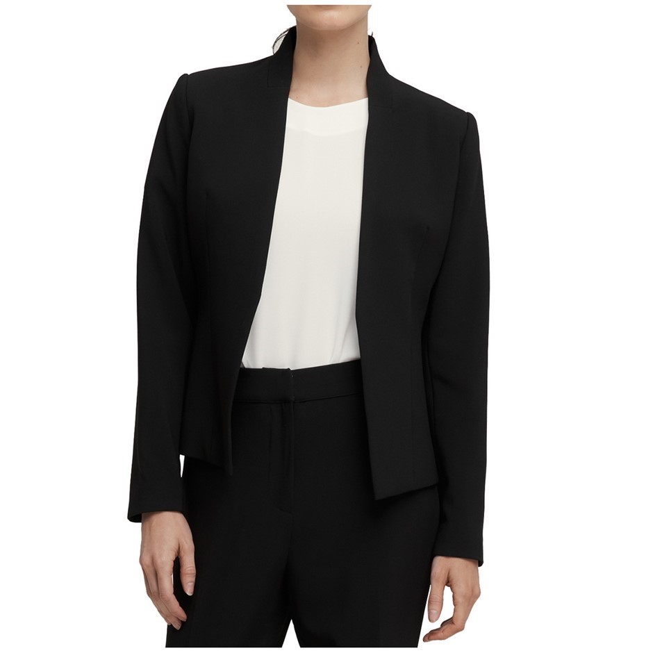 COOPER ST. Womens Suit Blazer, Size 6, Polyester, Black.  Buyers Note - Dis