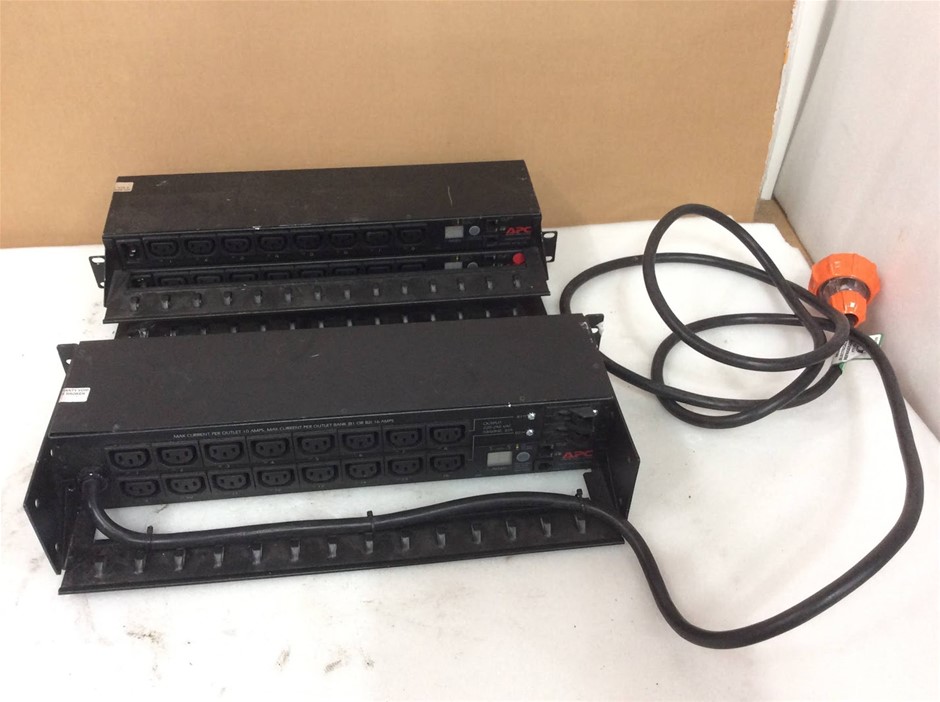 APC Rackmount Power Distribution Unit (Lot of 2)