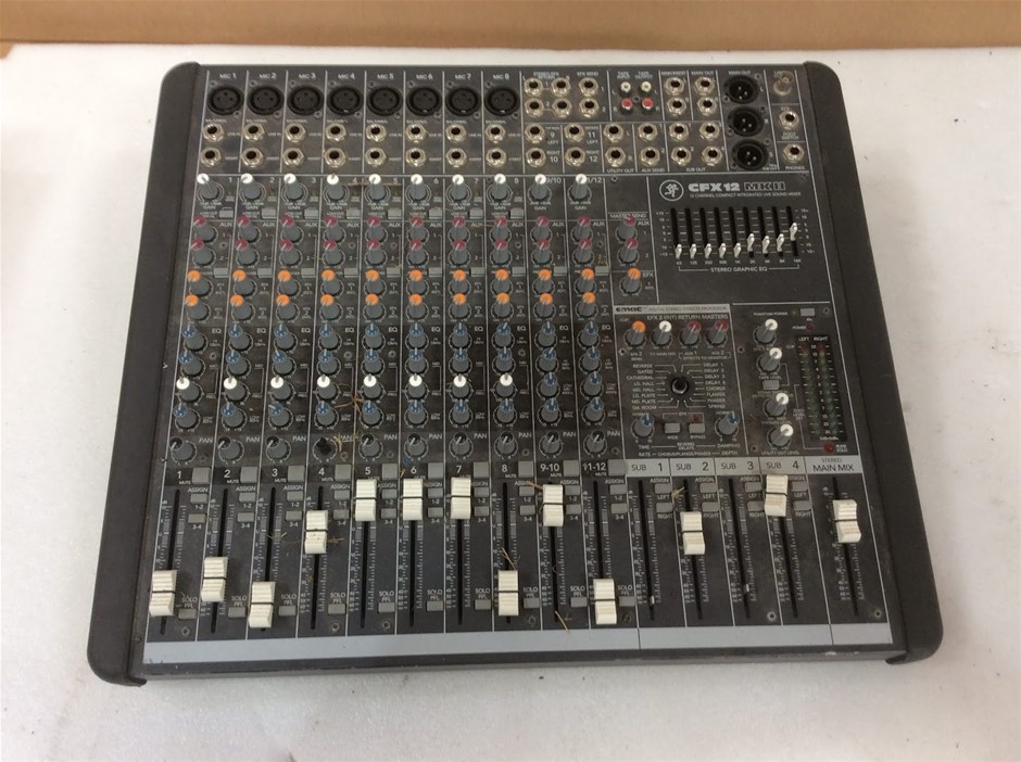 Mackie CFX12 MKII 12-Channel Compact Live Sound Mixer