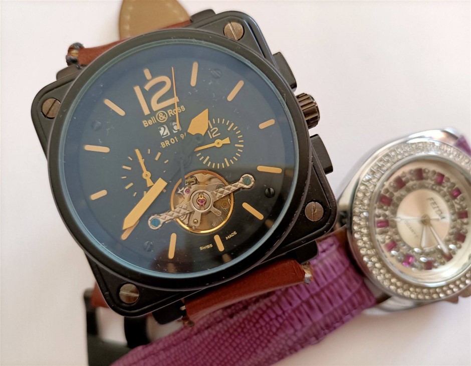 AAA Replica Automatic Bell & Rose Watch and Ladies' Watch