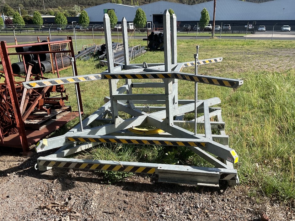 Poly Pipe Decoiling Skid