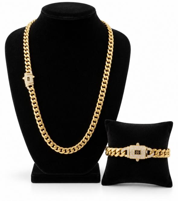 Jewelz Merchants Black Friday Special-set chain and bracelet