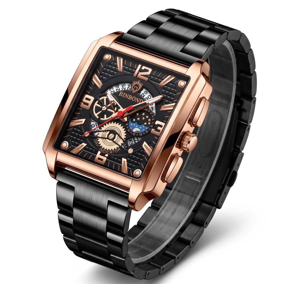 Jewelz Merchants Black Friday Special – Stainless Steel Waterproof Watch
