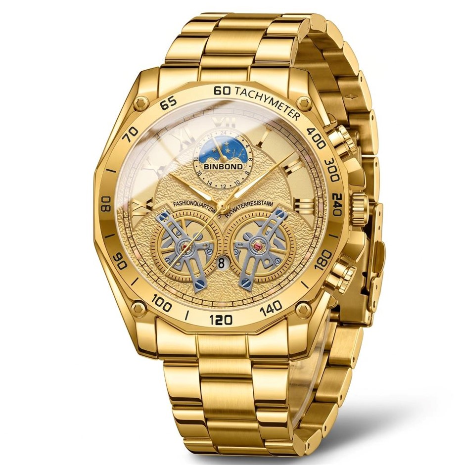 Jewelz Merchants Black Friday Special – Stainless Steel Waterproof Watch