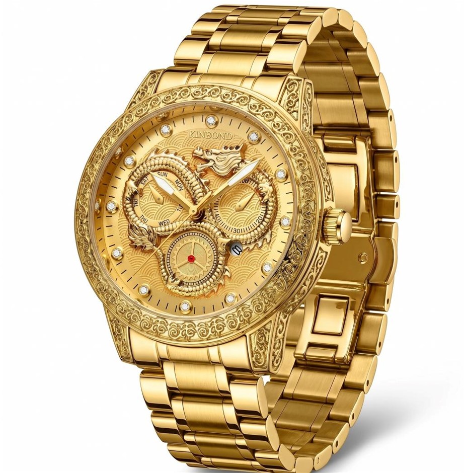 Jewelz Merchants Black Friday Special – Stainless Steel Waterproof Watch