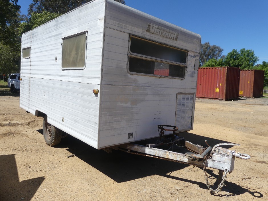 Circa 1980 Viscount Trailerable Site Office (Suit Restoration)