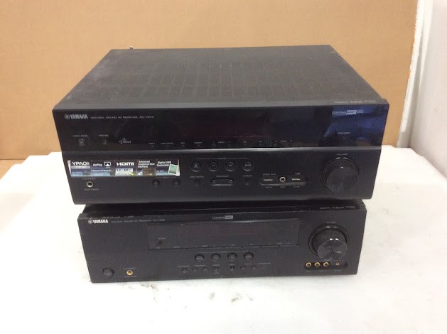 Yamaha RX-V673&RX-V565 Natural Sound AV Receivers (Lot of 2)