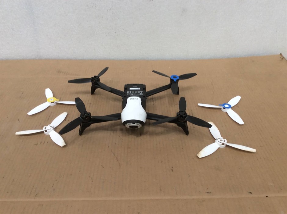 Parrot Bebop 2 Quadcopter Camera Drone With Spare Propellers