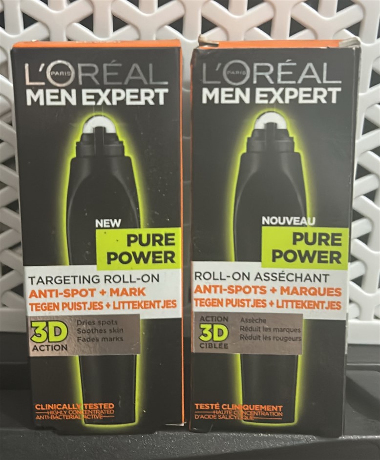 2x L'OREAL Targeting Roll-Ons