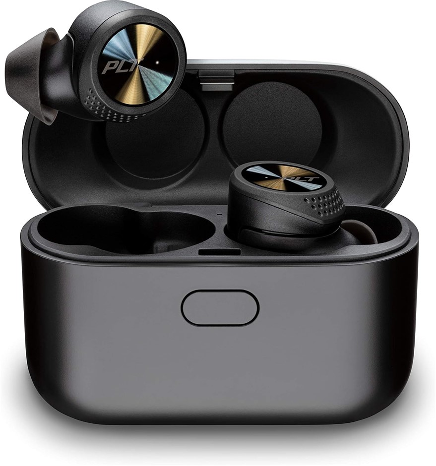 PLANTRONICS Backbeat Pro 5100 True Wireless Earbuds, Black.