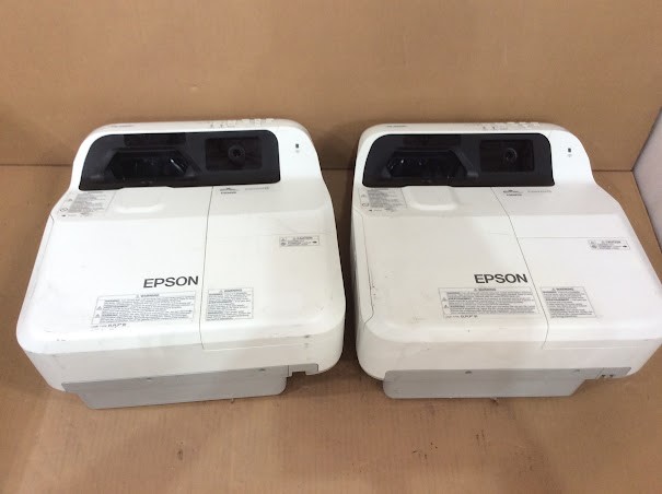 Epson EB-695Wi 3LCD Projector (Lot of 2)