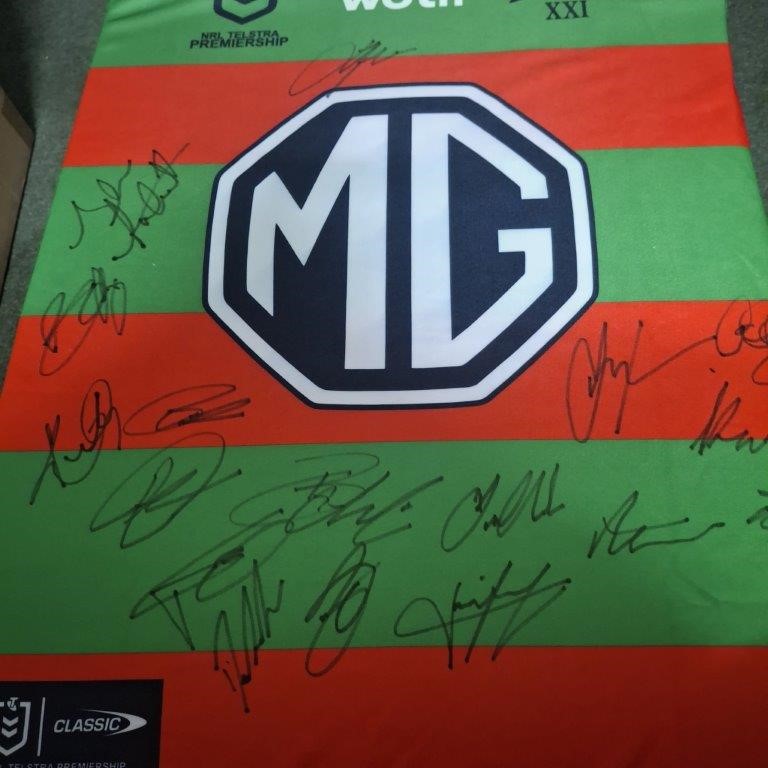 SOUTH SYDNEY 2026 SQUAD SIGNED JERSEY