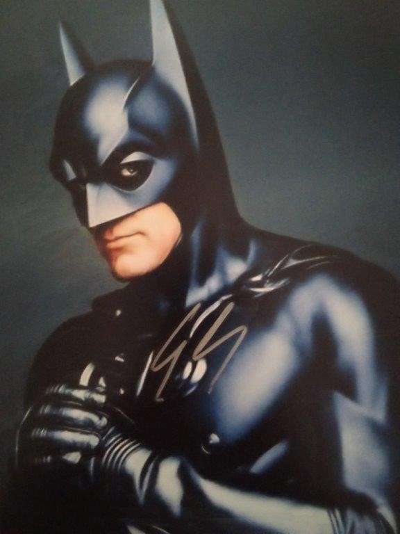 BATMAN' SIGNED BY GEORGE CLOONEY