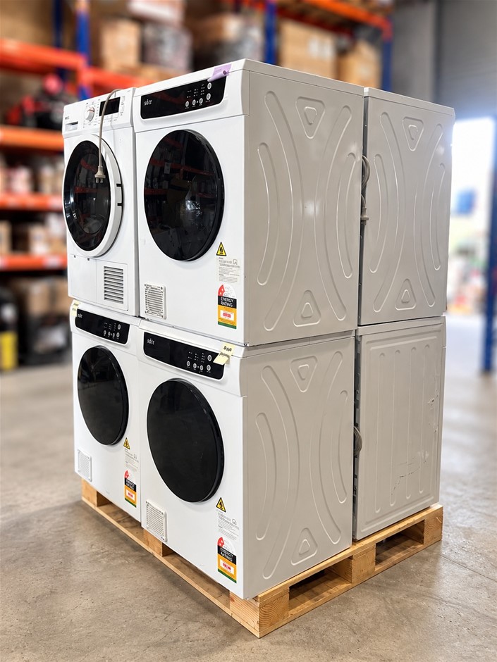 8 x Assorted Clothes Dryers (SÔLT, Anko & Esatto) NB: various faults and co