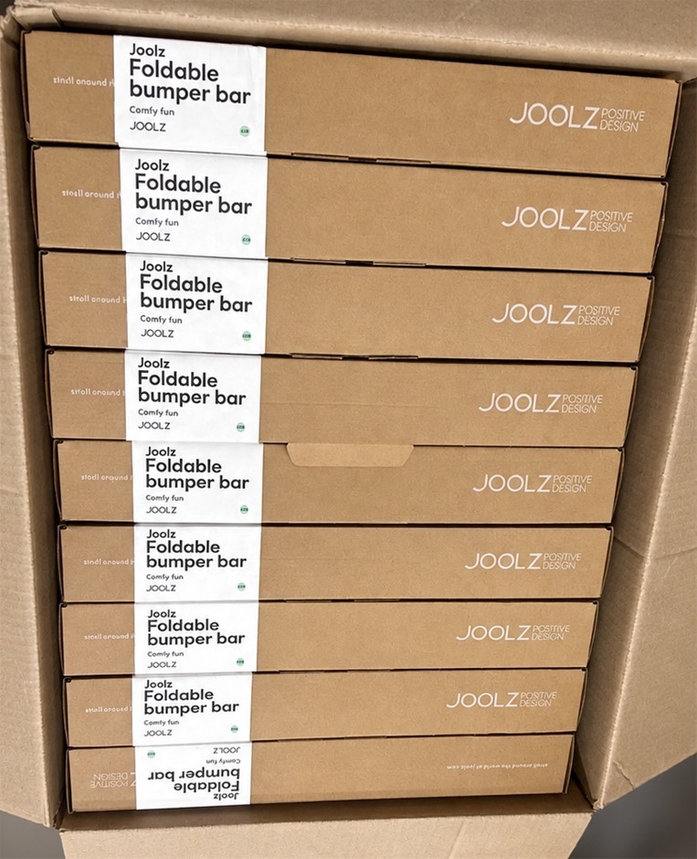 9 x JOOLZ AER+ Foldable Bumper BAR for stroller, Black Carbon.