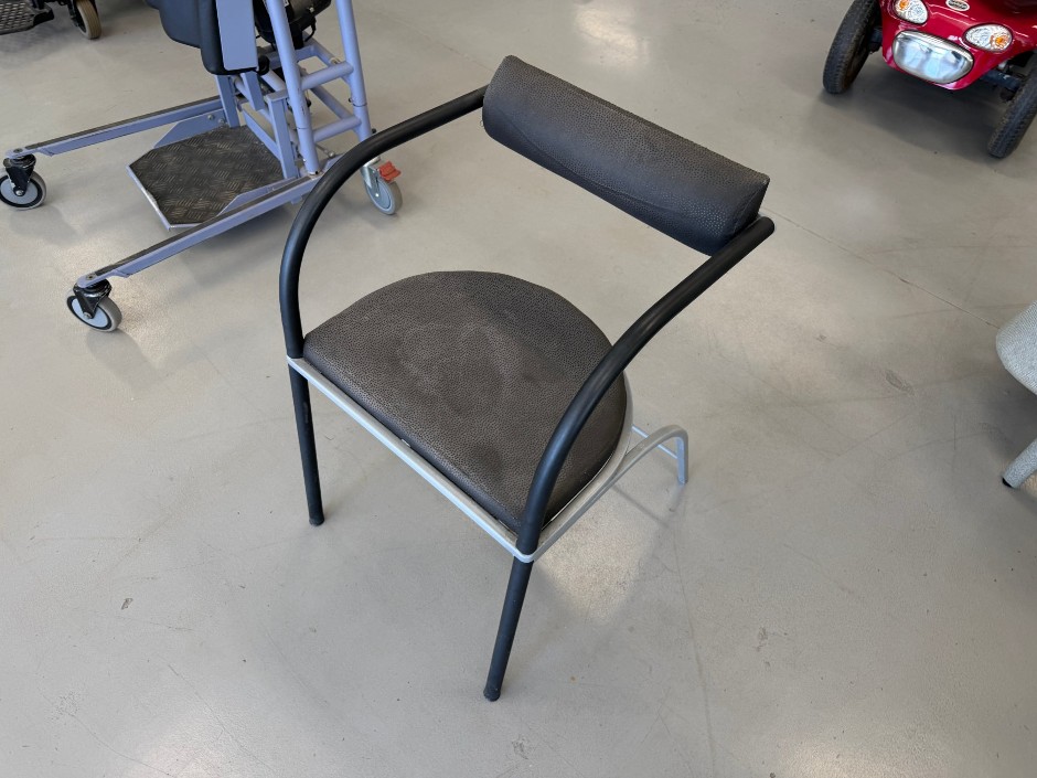 Armchair with Upholstered Seat and Back