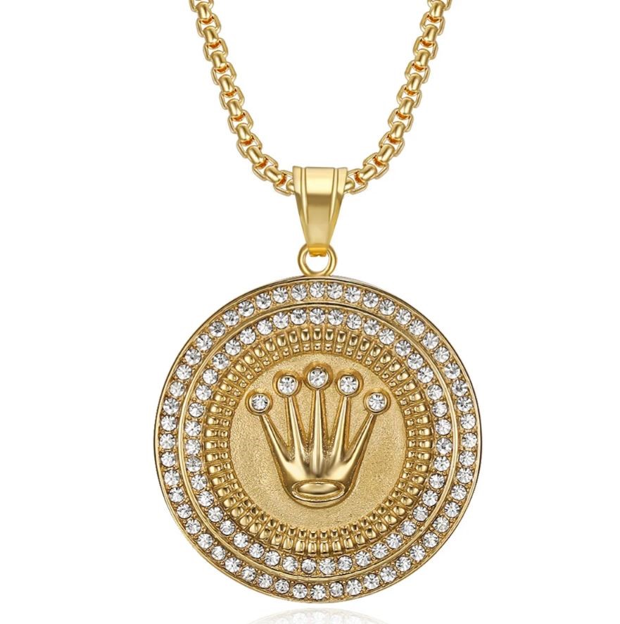 Pendant in 18k Yellow Gold Plated-free chain