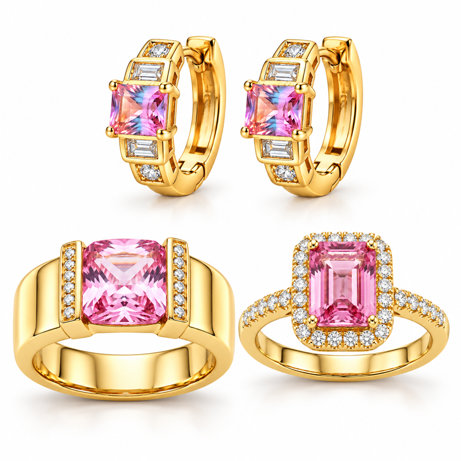 Jewelz Merchants Black Friday Special –2Rings & Earrings