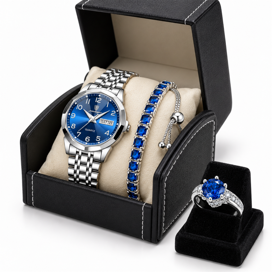 Jewelz Merchants Black Friday Special – Watch, Bracelet & Ringw Box