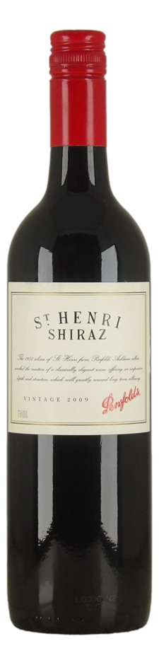 Penfolds St Henri Shiraz 2009 (1x 750mL), SA.
