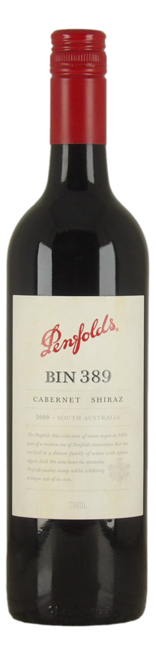 Penfolds Bin 389 Cabernet Shiraz 2009 (1x 750mL), SA.