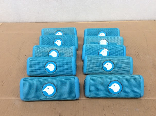 Birde Player BC800 Mixed Model Portable Bluetooth Speaker (Lot of 10)