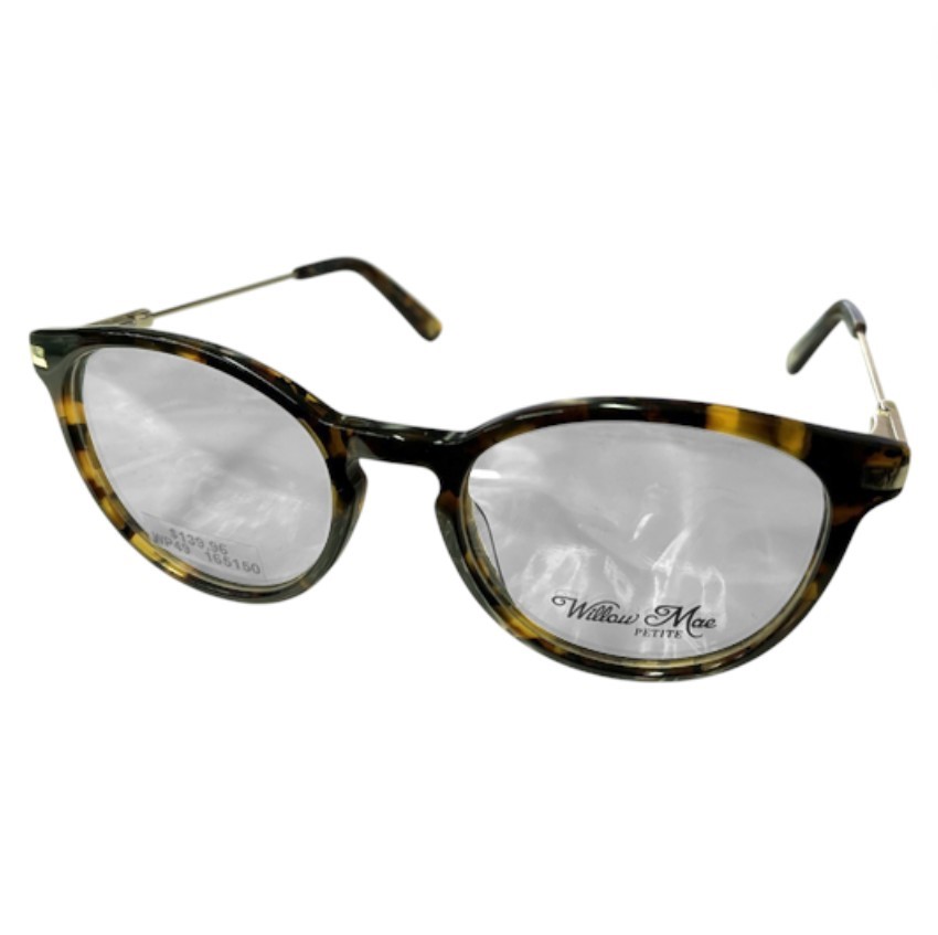 WILLOW MAE Petite Oceane Glasses Frames, 49-19-140, Brown (C7). RRP: $139.9