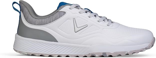 CALLAWAY Core Series GTX Shoes, Size US8 / UK7 / EU40.5 (M Fit), White/Grey