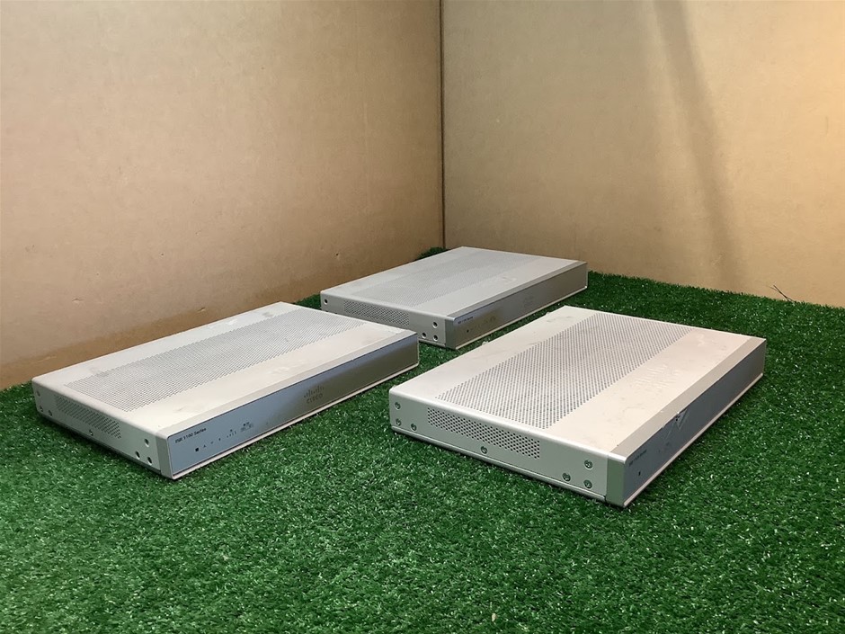 Cisco C1117 ISR 1100 Series 4G LTE Integrated Services Router (Lot of 3)