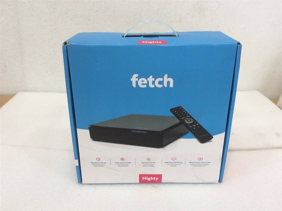 Fetch TV Mighty M616T Hybrid Broadband TV Set Top Box - New Unboxing