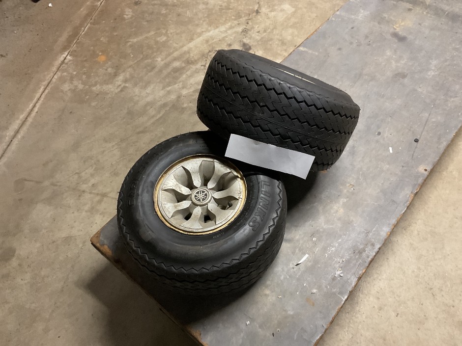 18x8.50-8 NHS Turf / Utility Tyres on Rims