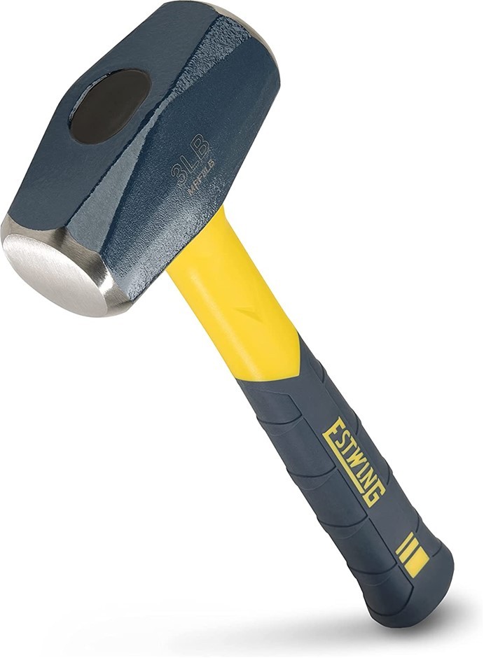 ESTWING 1.36kg Sure Strike Drilling Hammer 27.9cm with Fibreglass Handle.