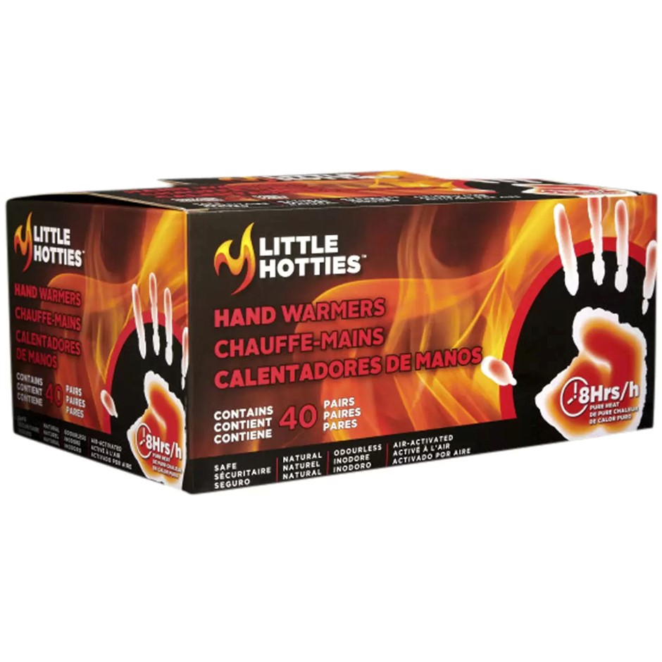 35 Pairs x LITTLE HOTTIES Hand Warmers. NB: damaged outer packaging.
