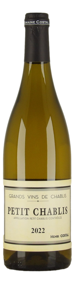 Henri Costal Petit Chablis 2022 (12x 750mL), France