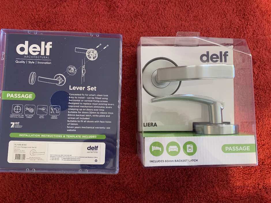 12 x Delf Passage Lever Sets