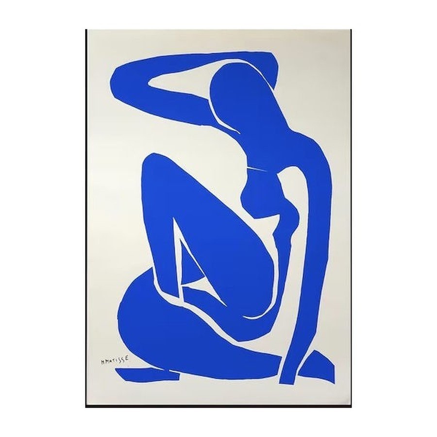 MATISSE (after) Poster "Blue Nude" Canvas Print