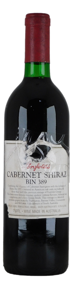 Penfolds Bin 389 Cabernet Shiraz 1993 (1x 750mL) SA.