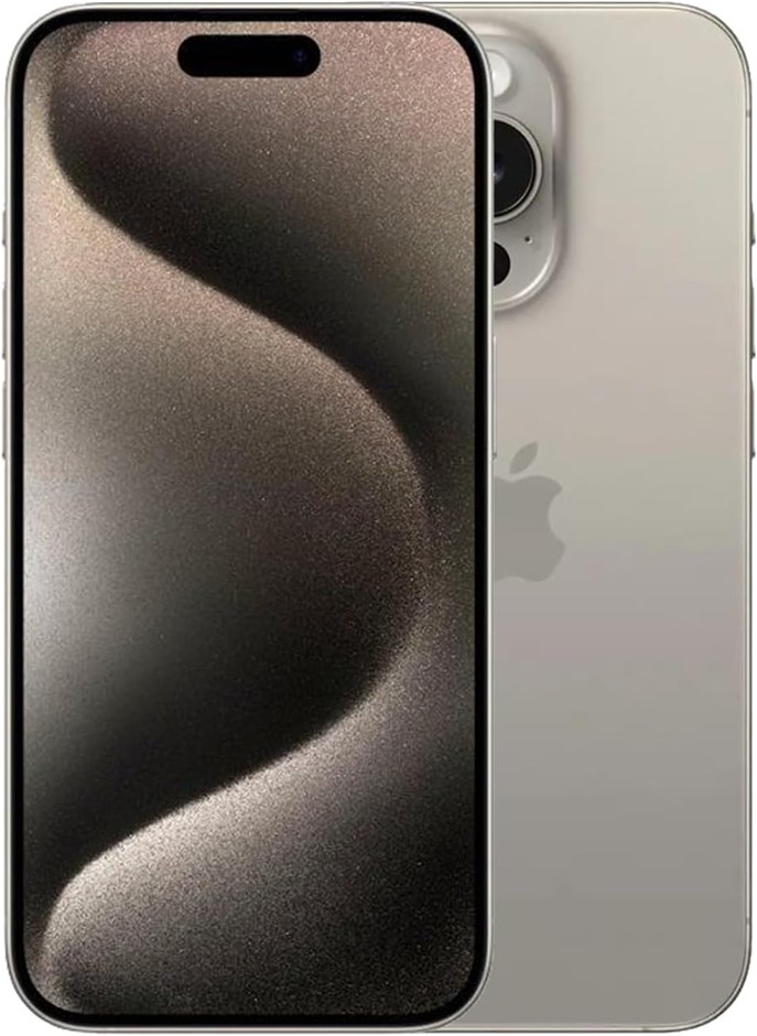 Apple iPhone 15 Pro Max (512 GB) - Natural Titanium. NB: Minor Use. S/N: JF