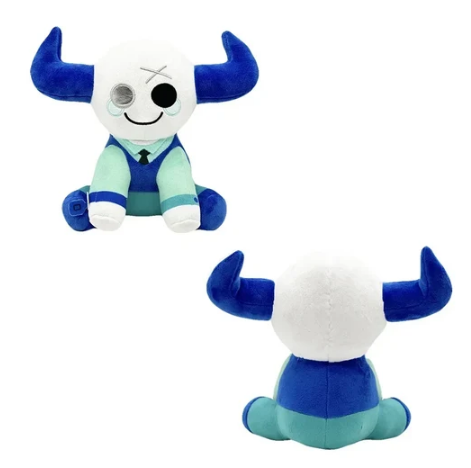 Anime Plush Phighting Blue Bull Toy