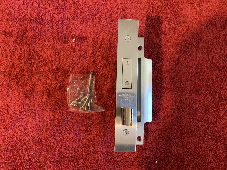 5 x Delf Entrance Locks, Stainless Steel (Unused)