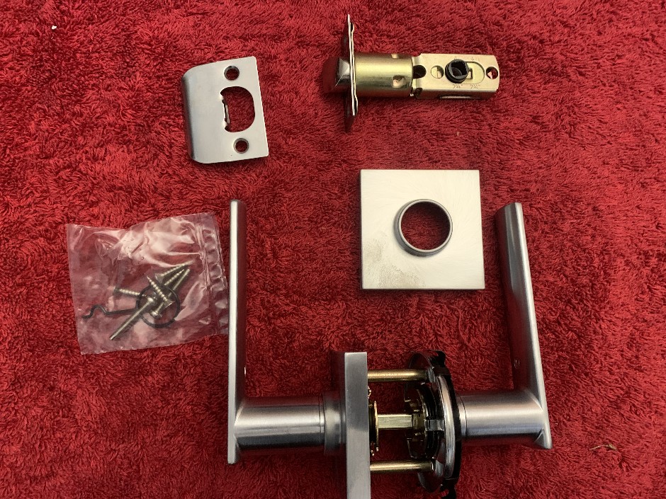 12 x Delftrade Passage Lever Sets
