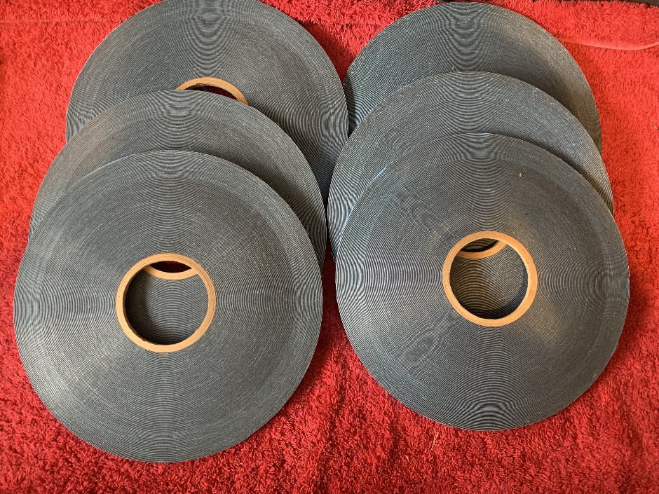 6 x Rolls of Double Sided Tap, Black