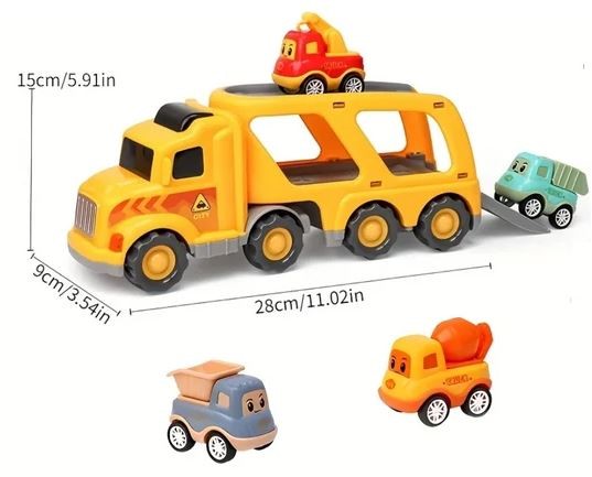 Die-casting Transport Truck Toy