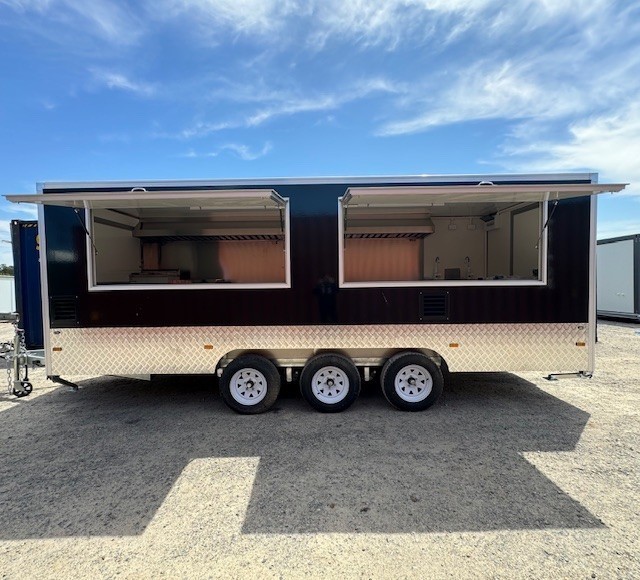 2026 Triple Axle Food Trailer (Unused) - Black