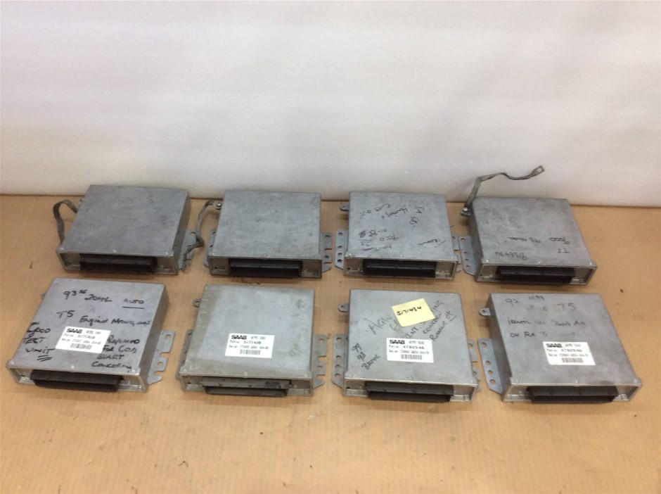 Saab Trionic 5 AFM5 Engine Control Unit ECU Modules (Lot of 8)
