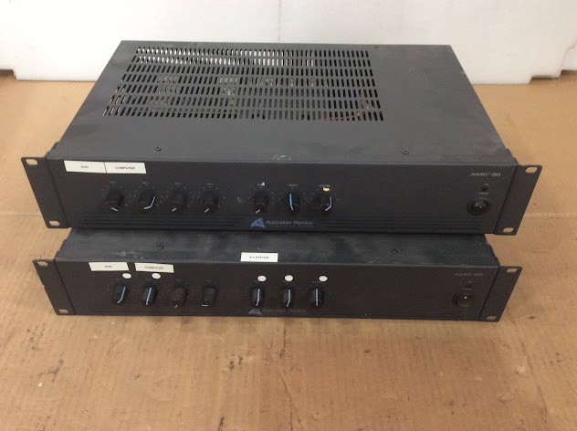Australian Monitor AMC+30 Power Amplifiers (Lot of 2)