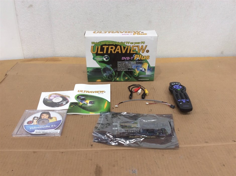 Ultraview DVB-T Plus Digital HDTV TV Tuner Card With MCE Remote