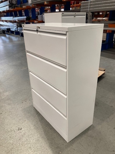 Lockable Steel Cabinet 4 Draws (New)